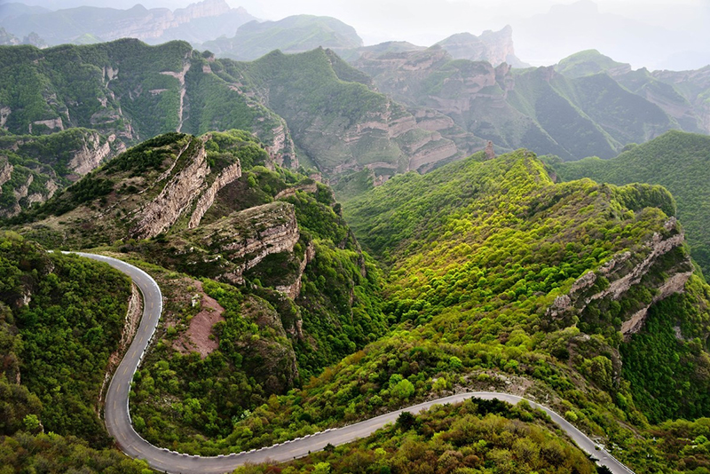板山风景区自然风光 - 板山风景区 - 武乡八路军文化