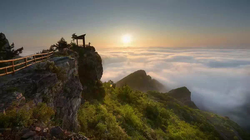板山风景区自然风光